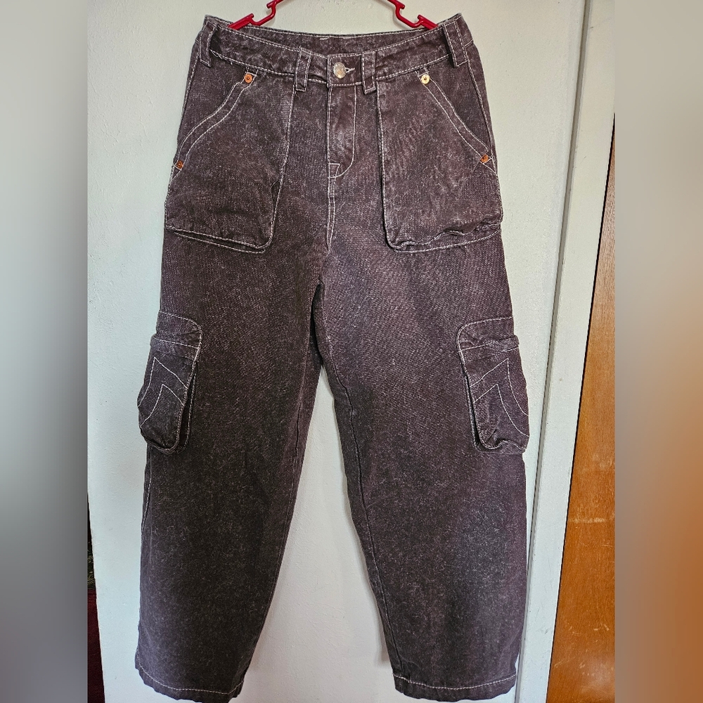 Mens True Religion Parachute Pants
